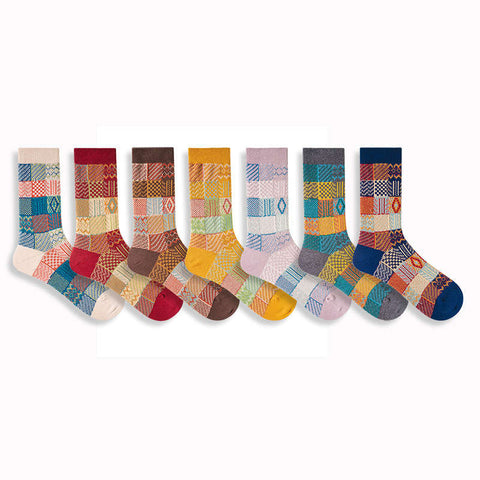 All-match American Retro Pile Socks