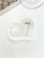 Heart Design Hair Claw