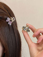 Rhinestone Bow Small Bangs Hairpin