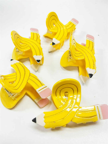 Pencil Knot Cute Candy Color Girl Hairpin