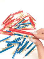 Colored Pencil Hairpins Back-to-school Accessories