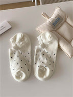 Polka dot socks girls'