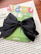 Solid Color Bow Hairpin