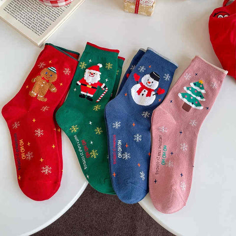 Santa Claus Creative Cartoon Socks