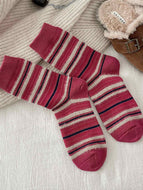 Striped Color-block Socks