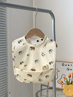 Panda Shark Baby Waterproof Bib