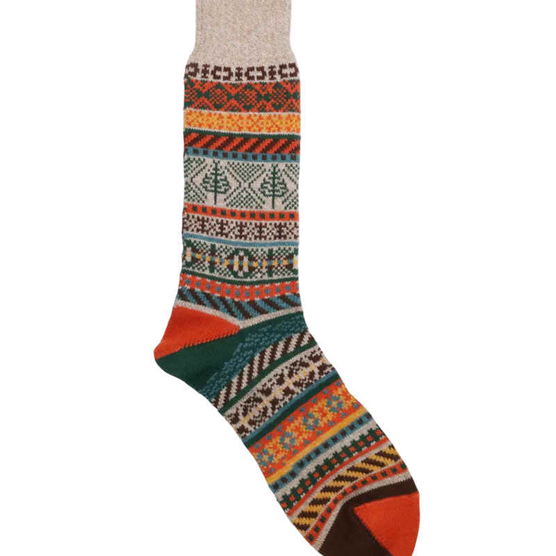 Ethnic Style Men's and Women's Socks