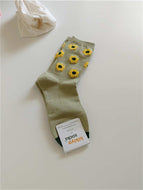 Women's Floral Mid-calf Socks