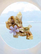 Puppy Flower Hair Clip Hair Accessory