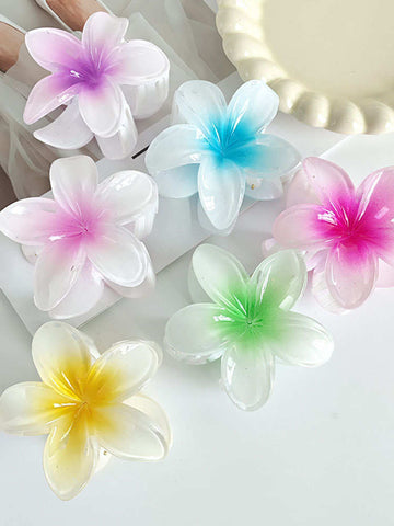 Frangipani Hairpin for Girls