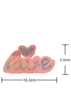 Heart LOVE Letter Hairpin