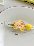 Children's Yellow Series Star Hairpin Rubber Band