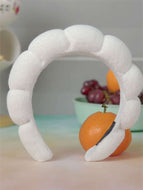 Solid Color Cloud Sponge Headband