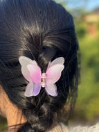 Double Layer Butterfly Gradient Hairpin Hair Accessories