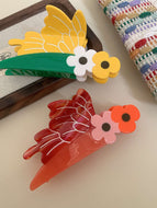 Creative Bee Flower Hairpin