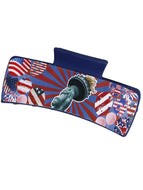 American Flag Hairpin Shark Clip