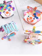 Clown Color Series Cartoon Hairpin