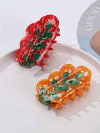 Fruit Double-sided Tomato Medium Hairpin