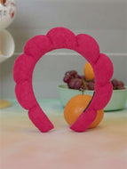 Solid Color Cloud Sponge Headband