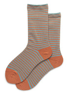 Ten Colors of Striped Socks for Women