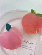 Peach and Apple Creative Hairpin