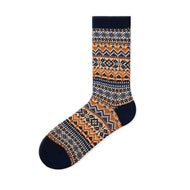 All-match Autumn and Winter Retro Ethnic Style Men's Socks