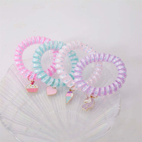 Love Pendant Hair Tie