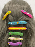 Candy Resin Diamond Hair Clip