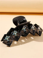 Geometric Color Diamond Sparkly Hair Clip