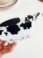 Pig and Cow Small Animal Hair Clips