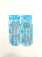 Tie Dye Colorful Cotton Socks Non-slip Home Socks