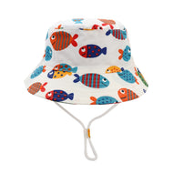 Kids Sea Animal Pot Hat Outdoor Beach Hat