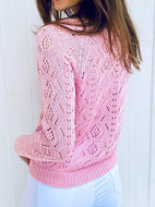 Women's Casual Knitted Cardigan In Solid Colors