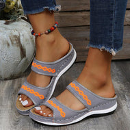 Open Toe Retro Sandals