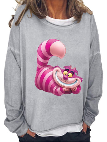 Pink Cat Sweatshirt