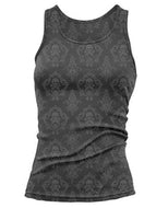 Street print women's vest top