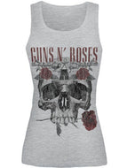 Street print women's vest top