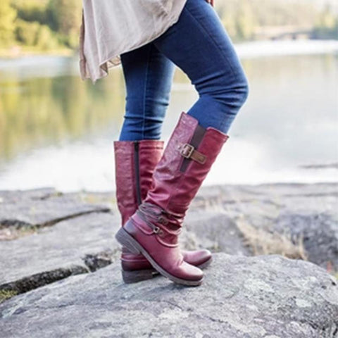 Women’s Comfortable Flat Boots