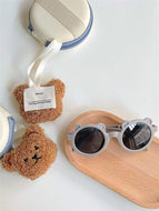 Bear Foldable Children's Sunglasses Set with Box