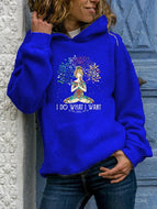 Yoga Tree of Life Print Hoodie