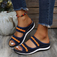 Open Toe Retro Sandals