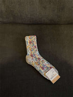 Floral Three-dimensional Socks