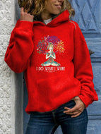 Yoga Tree of Life Print Hoodie