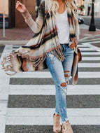 Tassel Cardigan Sweater Tops