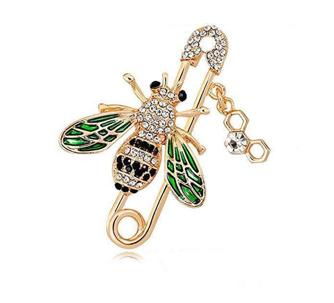 Autumn and winter fashion versatile personality bee Brooch women's pin