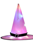 Halloween LED glowing witch hat