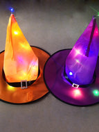 Halloween LED glowing witch hat