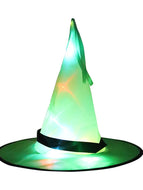 Halloween LED glowing witch hat