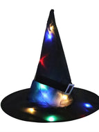 Halloween LED glowing witch hat