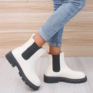 Ladies Fashion Smoke Boots